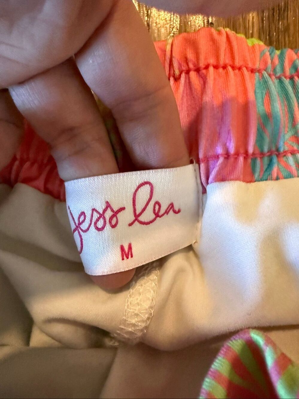 Jess Lea tropical drawstring skort size M - Picture 4 of 7